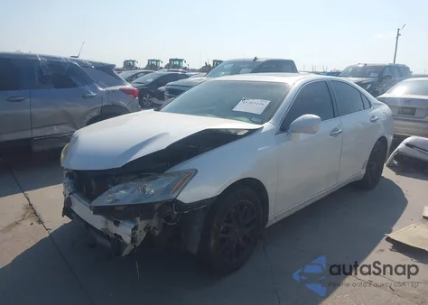 2007 Lexus Es from USA, damaged, VIN JTHBJ46G072129631